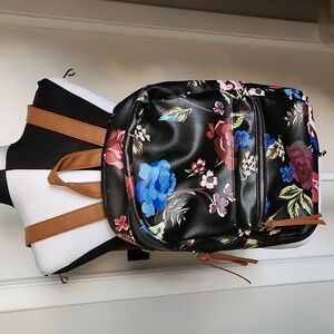American Eagle Floral Backpack